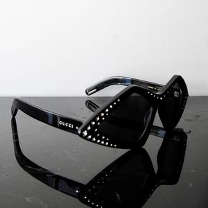 GUCCI Crystal Studded Sunglasses